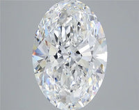 7.08ct Oval Lab Grown Diamond (Colour E, Clarity VVS2, IGI Certified)