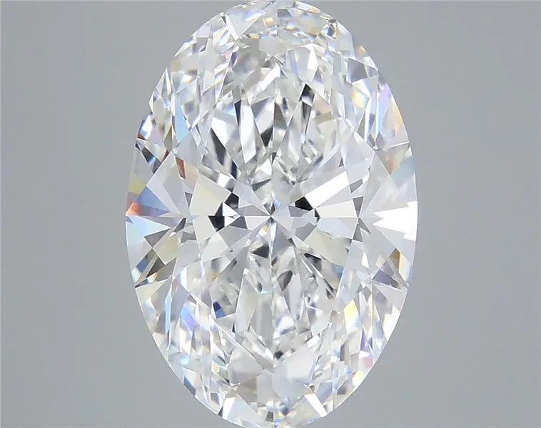 7.08ct Oval Lab Grown Diamond (Colour E, Clarity VVS2, IGI Certified)