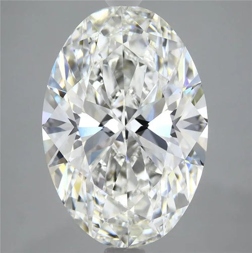 7.08ct Oval Lab Grown Diamond (Colour F, Clarity VVS2, IGI Certified)