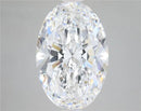 7.10ct Oval Lab Grown Diamond (Colour E, Clarity VVS2, IGI Certified)