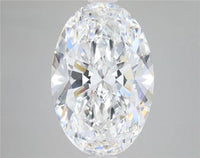 7.10ct Oval Lab Grown Diamond (Colour E, Clarity VVS2, IGI Certified)