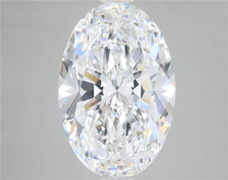 7.10ct Oval Lab Grown Diamond (Colour E, Clarity VVS2, IGI Certified)
