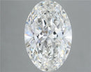 7.11ct Oval Lab Grown Diamond (Colour G, Clarity VVS2, IGI Certified)