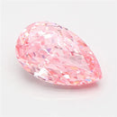 7.15ct Pear Lab Grown Diamond (Colour Fancy Vivid Pink, Clarity VVS2, IGI Certified)