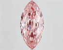 7.23ct Marquise Lab Grown Diamond (Colour Fancy Vivid Pink, Clarity VVS2, IGI Certified)
