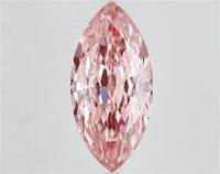 7.23ct Marquise Lab Grown Diamond (Colour Fancy Vivid Pink, Clarity VVS2, IGI Certified)