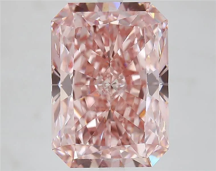 7.66ct Radiant Lab Grown Diamond (Colour Fancy Intense Pink, Clarity VS1, IGI Certified)