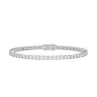 7 Carat Basket 4-Prong Diamond Tennis Bracelet