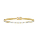 7 Carat Basket 4-Prong Diamond Tennis Bracelet