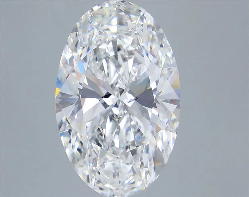 8.00ct Oval Lab Grown Diamond (Colour E, Clarity VVS2, IGI Certified)