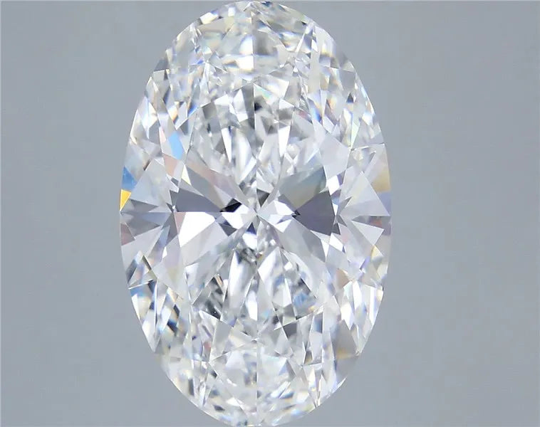 8.00ct Oval Lab Grown Diamond (Colour E, Clarity VVS2, IGI Certified)