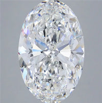 8.02ct Oval Lab Grown Diamond (Colour E, Clarity VVS2, IGI Certified)