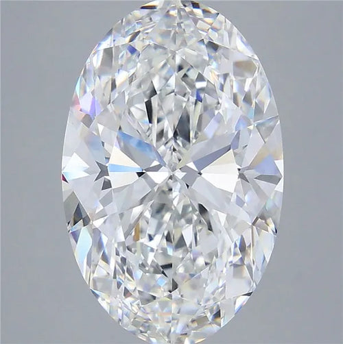8.02ct Oval Lab Grown Diamond (Colour E, Clarity VVS2, IGI Certified)