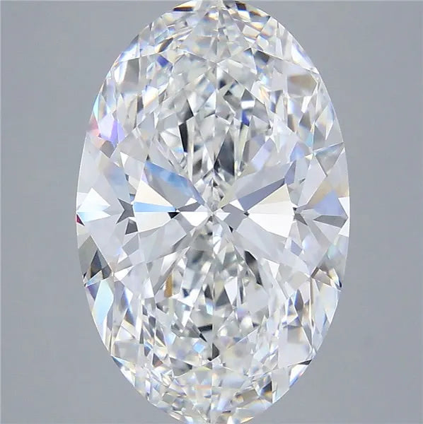 8.02ct Oval Lab Grown Diamond (Colour E, Clarity VVS2, IGI Certified)