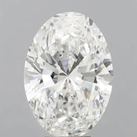 8.02ct Oval Lab Grown Diamond (Colour F, Clarity VVS2, IGI Certified)