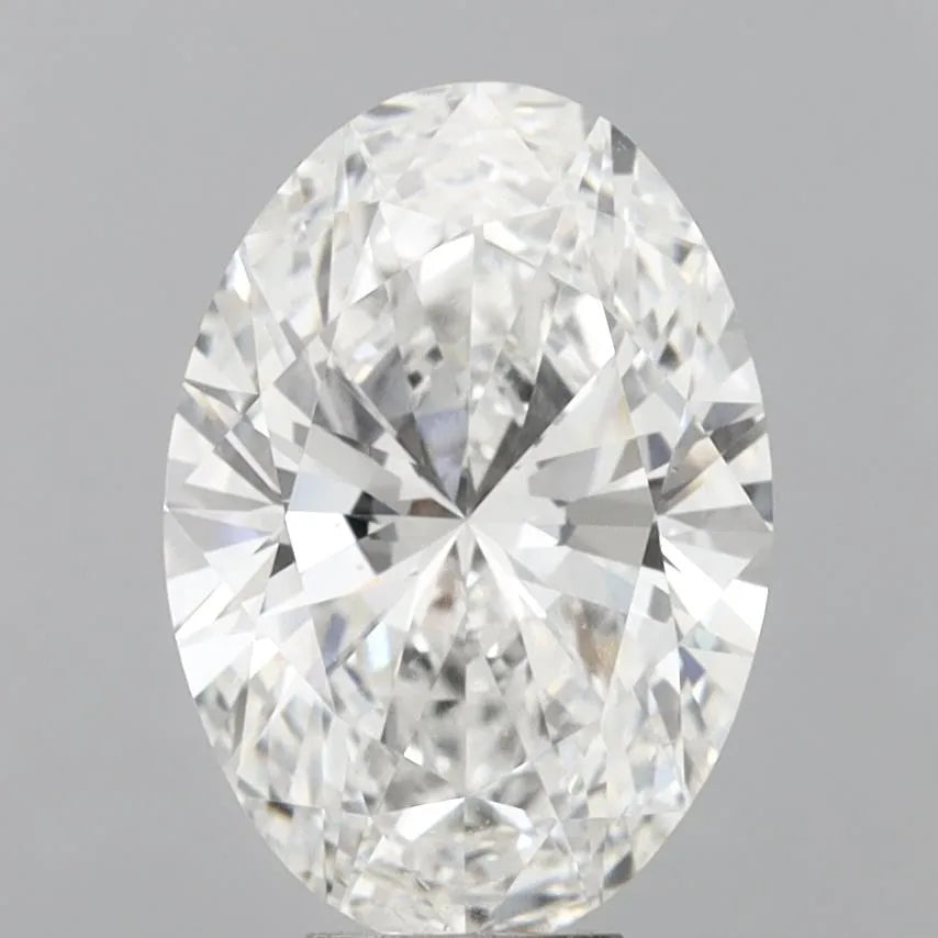 8.02ct Oval Lab Grown Diamond (Colour F, Clarity VVS2, IGI Certified)