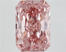 8.02ct Radiant Lab Grown Diamond (Colour Fancy Vivid Brownish Pink, Clarity VVS2, IGI Certified)