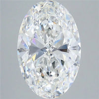 8.03ct Oval Lab Grown Diamond (Colour E, Clarity VVS2, IGI Certified)