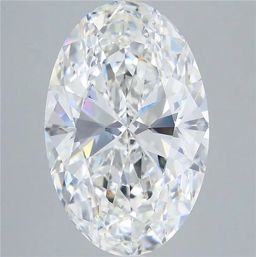 8.03ct Oval Lab Grown Diamond (Colour E, Clarity VVS2, IGI Certified)