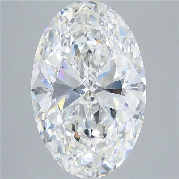 8.03ct Oval Lab Grown Diamond (Colour E, Clarity VVS2, IGI Certified)