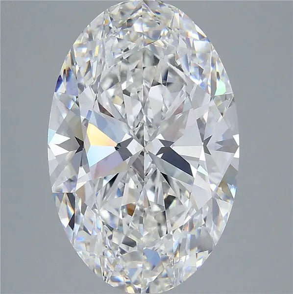 8.04ct Oval Lab Grown Diamond (Colour E, Clarity VVS2, IGI Certified)