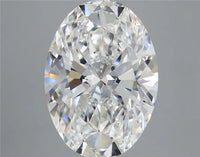 8.08ct Oval Lab Grown Diamond (Colour F, Clarity VVS2, IGI Certified)