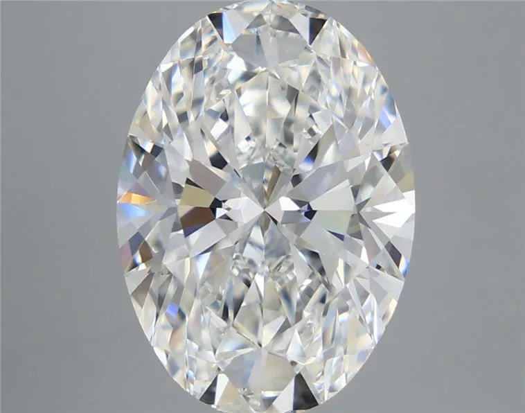 8.08ct Oval Lab Grown Diamond (Colour F, Clarity VVS2, IGI Certified)