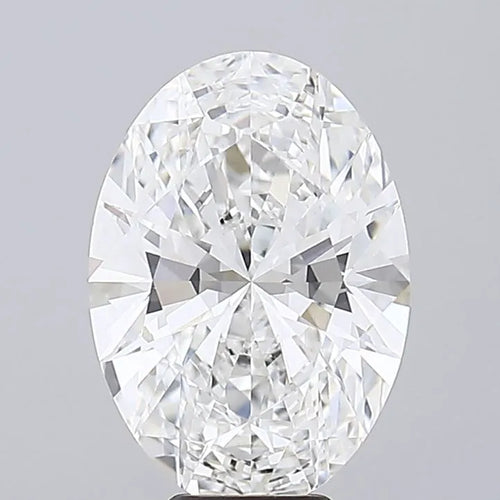 8.08ct Oval Lab Grown Diamond (Colour F, Clarity VVS2, IGI Certified)
