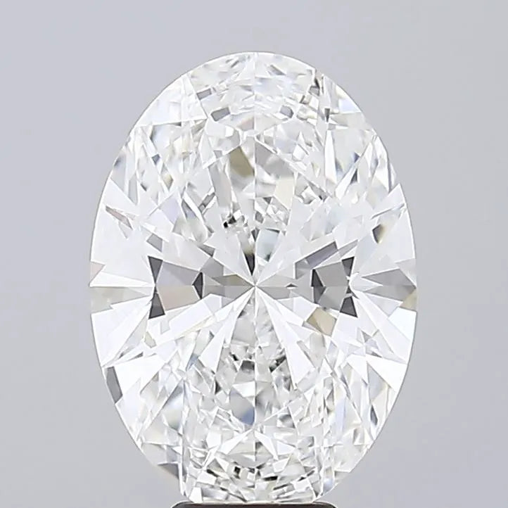 8.08ct Oval Lab Grown Diamond (Colour F, Clarity VVS2, IGI Certified)