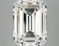 8.14ct Emerald Lab Grown Diamond (Colour F, Clarity VVS2, IGI Certified)