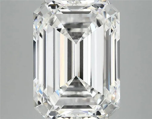 8.53ct Emerald Lab Grown Diamond (Colour F, Clarity VVS2, IGI Certified)