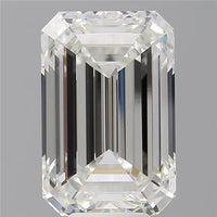 8.55ct Emerald Lab Grown Diamond (Colour G, Clarity VVS2, IGI Certified)
