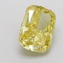9.10ct Cushion modified Lab Grown Diamond (Colour Fancy Vivid Yellow, Clarity VS1, IGI Certified)