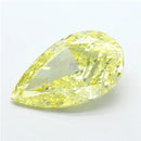 9.10ct Pear Lab Grown Diamond (Colour Fancy Intense Yellow, Clarity VS1, IGI Certified)