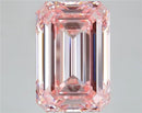 9.30ct Emerald Lab Grown Diamond (Colour Fancy Intense Pink, Clarity VVS2, IGI Certified)