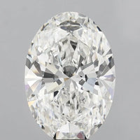 9.58ct Oval Lab Grown Diamond (Colour F, Clarity VVS2, IGI Certified)
