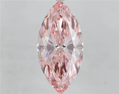 9.63ct Marquise Lab Grown Diamond (Colour Fancy Vivid Pink, Clarity VS1, IGI Certified)