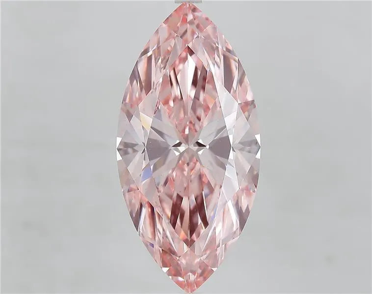 9.63ct Marquise Lab Grown Diamond (Colour Fancy Vivid Pink, Clarity VS1, IGI Certified)