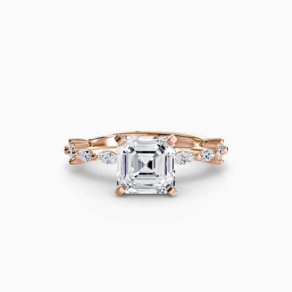 Solitaire with Eternity Pavé The Perfect Carat