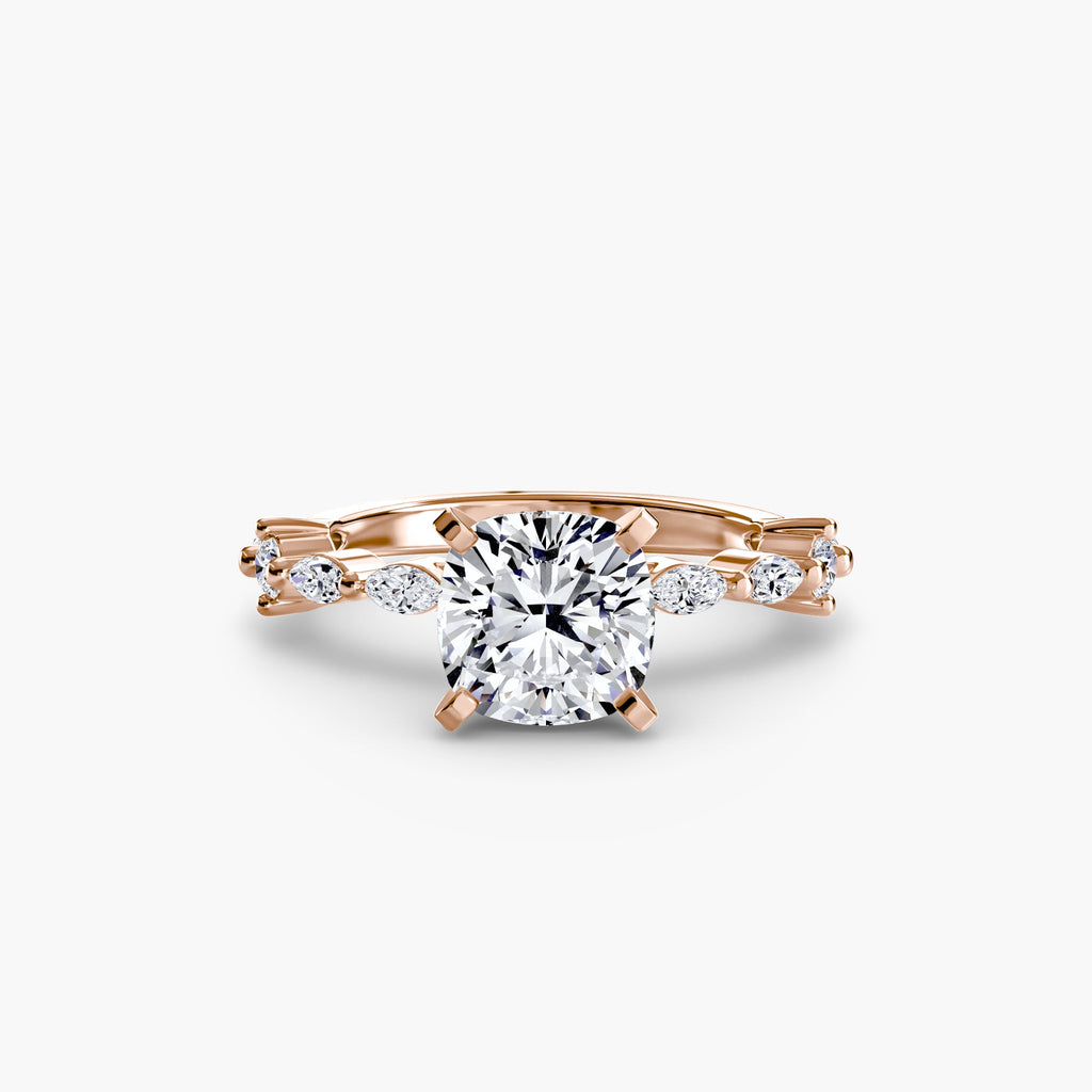 Solitaire with Eternity Pavé The Perfect Carat