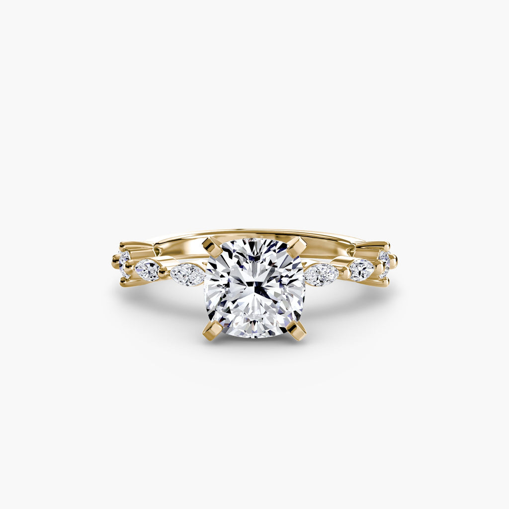 Solitaire with Eternity Pavé The Perfect Carat