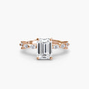 Solitaire with Eternity Pavé The Perfect Carat