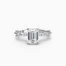 Solitaire with Eternity Pavé The Perfect Carat