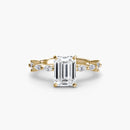 Solitaire with Eternity Pavé The Perfect Carat