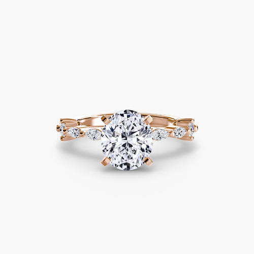 Solitaire with Eternity Pavé The Perfect Carat