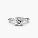 Solitaire with Eternity Pavé The Perfect Carat