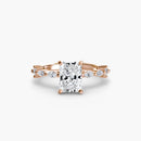 Solitaire with Eternity Pavé The Perfect Carat