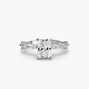 Solitaire with Eternity Pavé The Perfect Carat