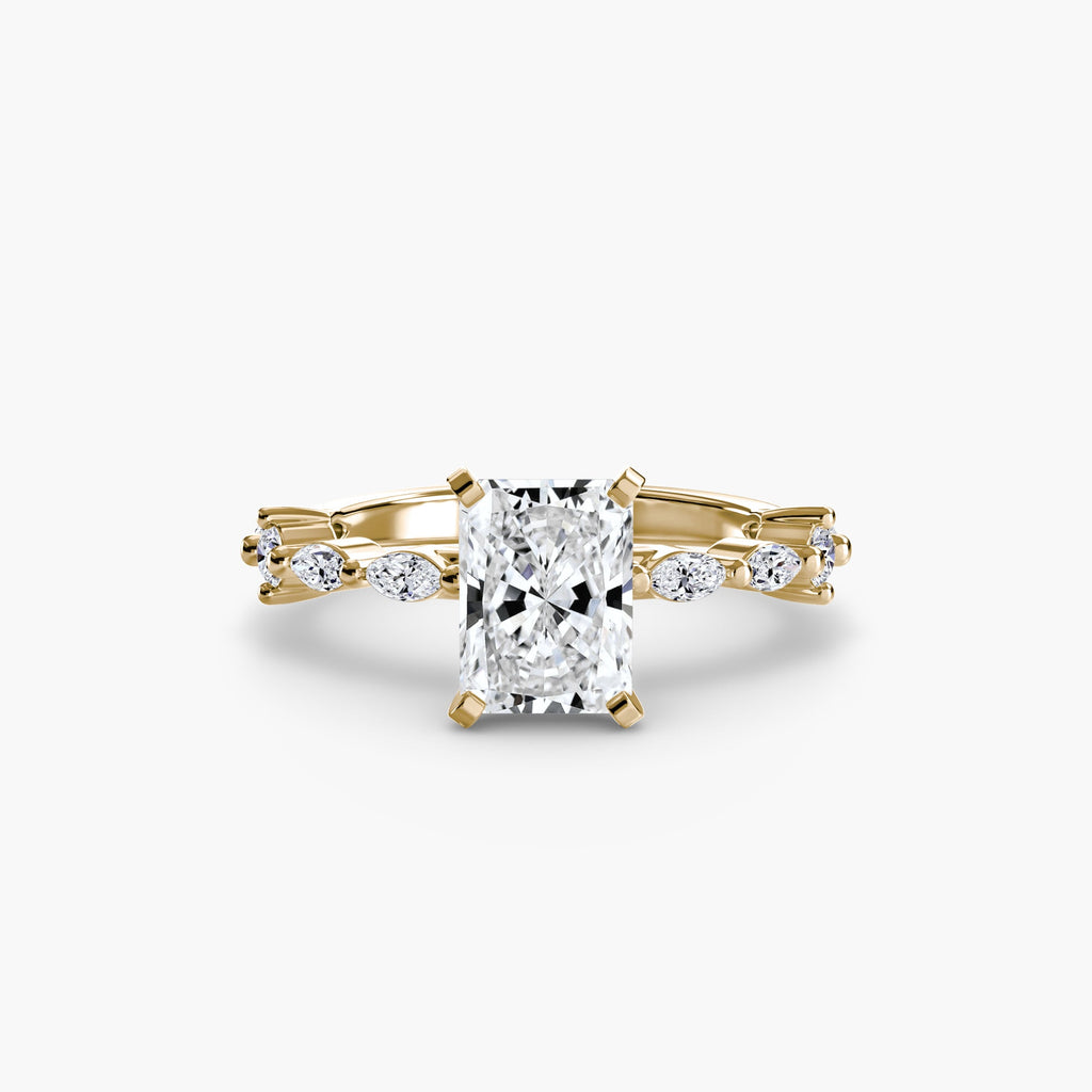 Solitaire with Eternity Pavé The Perfect Carat