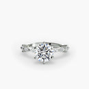 Solitaire with Eternity Pavé The Perfect Carat